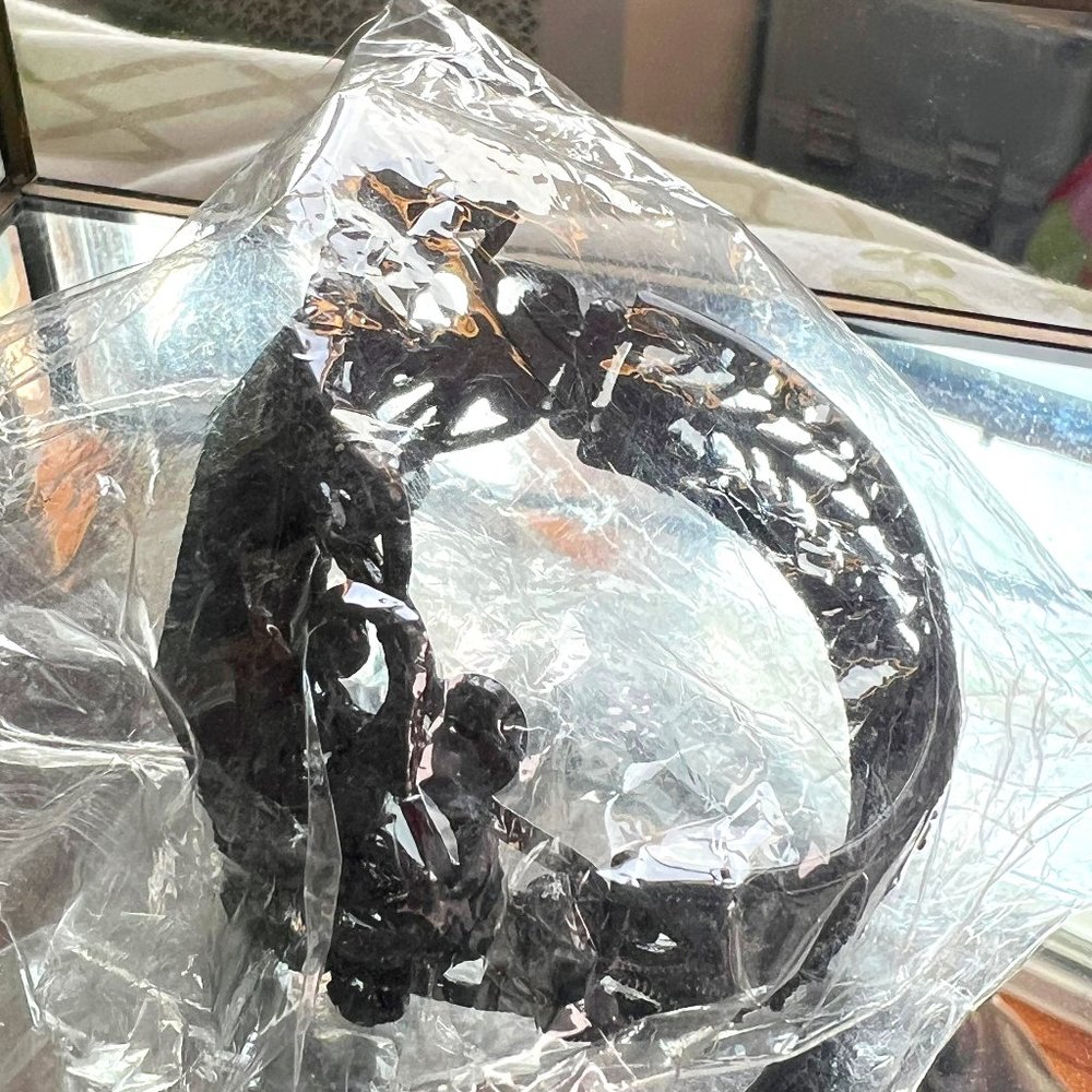 full metal black bracelet